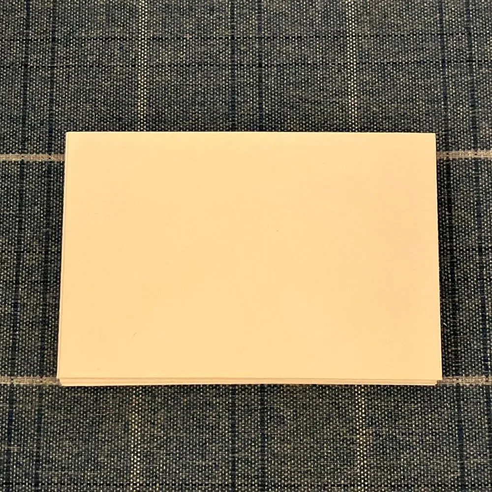 10 White and Blue Envelopes